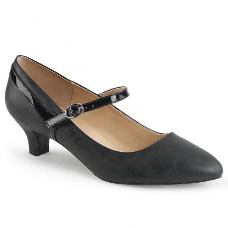 Escarpin noir talon 3 cm sale