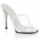 Mule transparente talon aiguille 11 cm plexi – Fabulicious