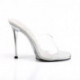 Mule transparente sexy plexi 11 cm – vue d’ensemble