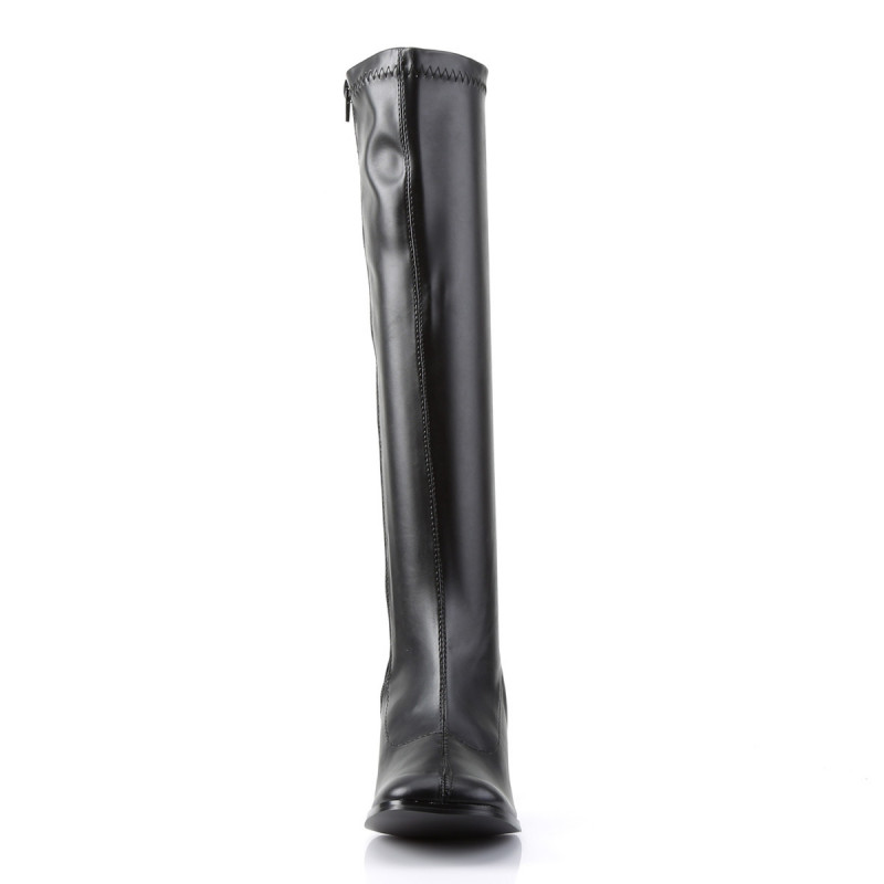 Botte moulante noire on sale