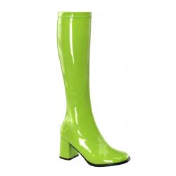 Botte verte vernie stretch femme
