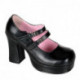 Escarpin arrondie plateforme GOTHIKA-09