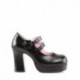 Escarpin arrondie plateforme GOTHIKA-09