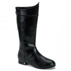 Bottes super-héros noires - Cosplay et spectacles |HERO-100 Funtasma