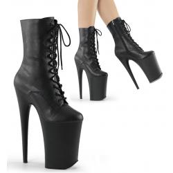 Chaussure pole dance noire talon 20 cm Pleaser INF1020/BPU/M