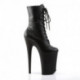 Chaussure pole dance noire talon 20 cm Pleaser INF1020/BPU/M