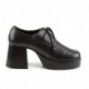 Chaussure seventy's homme noire mat disco