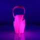 Sandale plateforme Rose fluorescente KISS-209UV