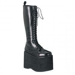Botte rangers gothique haute à semelle compensée | DemoniaCult homme du 37 au 44