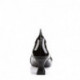 Escarpin gothique inspiration Salem noir vernis DISCOUNT taille 37.5
