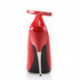 Escarpins Fetish SCREAM-12 Rouge Verni - Talon 15 cm & Bride Cheville