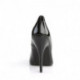 Escarpin noir vernis haut talon 12 cm | Pleaser Shoes