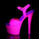 Sandale plateforme UV rose SKY-309UV