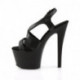 Chaussure noire haut talon sexy 18 cm