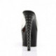 Mule plateforme à strass noire STARDUST-701