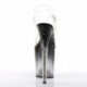Sandale plateforme à strass noire STARDUST-808T