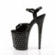 Sandale Plateforme Strass talon 20cm | Chaussures Pole Exotic & Show