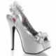 Escarpin plateforme TEEZE-56 Gris Clair