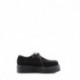 Creepers DemoniaCult homme en daim velours noir - vegan du 35 au 44