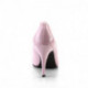 Escarpin rose vernis à talon haut 10 cm