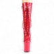 bottine pole dance rouge talon 20 cm Pleaser FLAM1050/R/M