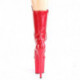 bottine pole dance rouge talon 20 cm Pleaser FLAM1050/R/M