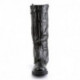 Botte homme noir mat WALKER-130