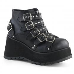 Bottines Wedge Demonia Cult Scene-30 : Le Punk Sophistiqué