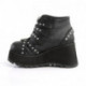 Bottines Wedge Demonia Cult Scene-30 : Le Punk Sophistiqué