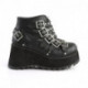 Bottines Wedge Demonia Cult Scene-30 : Le Punk Sophistiqué