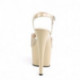 Sandale Pole dance crème à talon 18 cm | ADORE-709/CR/M