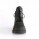 Chaussures Plateforme Gothique Demonia Cult Stomp-18 - Bottines Wedge Fishnet Charms