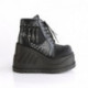 Chaussures Plateforme Gothique Demonia Cult Stomp-18 - Bottines Wedge Fishnet Charms