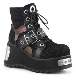 Bottines Plateforme Demonia Cult Scene-53 : Le Cyber Industrial