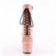 Chaussure Pole Dance à talon 18 cm en suédine rose |