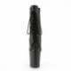 Bottine pole dance noire talon 20 cm Pleaser FLAM1020PK/BPU/M