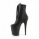 Chaussure pole dance noire talon 20 cm Pleaser FLAM1020PK/BPU/M