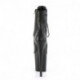 Bottine pole dance noire talon 20 cm Pleaser FLAM1020PK/BPU/M