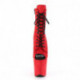 Chaussure pole dance peep toe rouge talon 20 cm Pleaser FLAM1021FS/RFS/M