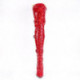 Cuissarde vinyle rouge vernis talon aiguille 12 cm