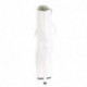 Bottines pole dance blanches à plateforme et lacets grande taille du 35 au 44