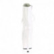 Bottines pole dance blanches à plateforme et lacets grande taille du 35 au 44
