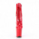 Chaussure Pole Dance sexy flamingo rouge verni talon aiguille 20 cm Pleaser