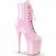 Chaussure Pole Dance rose talon aiguille 20 cm |flamingo FLAM1020