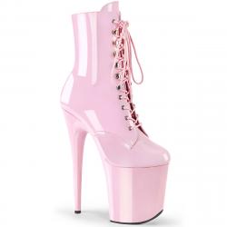 Bottine Pole Dance exotic flamingo XXXXXXX talon aiguille 20 cm Pleaser