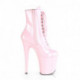 Chaussure Pole Dance rose talon aiguille 20 cm |flamingo FLAM1020