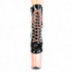 Bottine Pole Dance noire vernie à talon aiguille 20 cm et plateforme rose gold