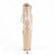 Chaussure Pole Dance nude talon aiguille 20 cm | Pleaser flamingo ( vue dos)