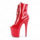 Chaussure pole dance peep toe rouge talon 20 cm Pleaser FLAM1021/R/M