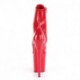 Chaussure pole dance peep toe rouge talon 20 cm Pleaser FLAM1021/R/M